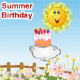 A Cute Summer Birthday Wish.