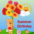 A Happy Summer Birthday Wish.