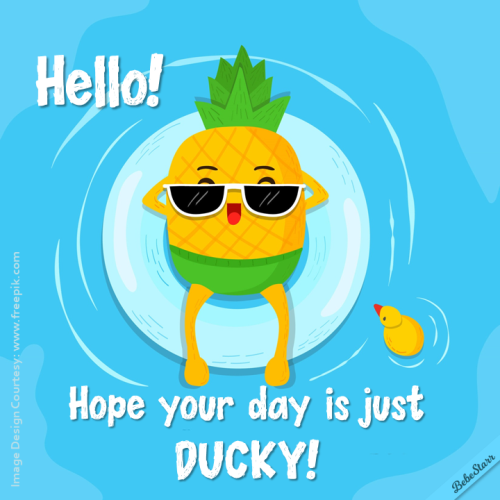Just Ducky. Free Friends & Family eCards, Greeting Cards 123 Greetings