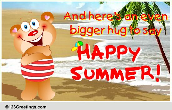 Send Warm Hugs This Summer.