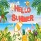 Hello Summer Greeting Card For You.