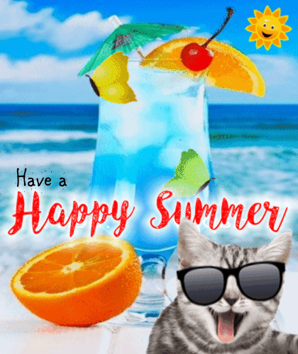 My Happy Summer Card.