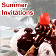 Cool And Tempting Summer Invitation!