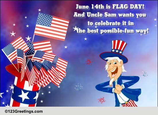 Celebrate Flag Day... Free Flag Day eCards, Greeting Cards | 123 Greetings