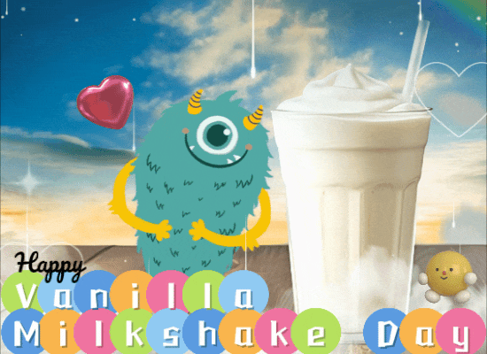 Enjoy A Sip Of Milkshake!
