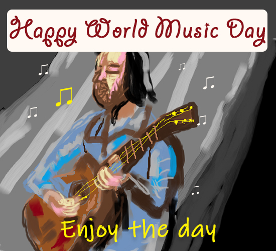 Happy World Music Day, Guitar.