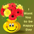 Image result for I want You to be happy day 2019