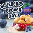 Blueberry Popover Day Wishes