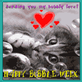 My Bubbly Love Ecard.