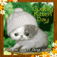 My Cute And Cuddly Kitten Day Card