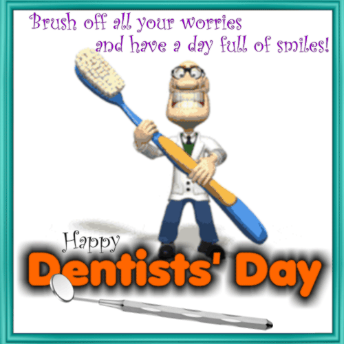 My Dentists’ Day Card.