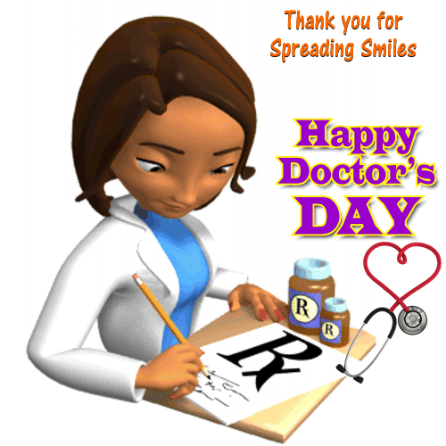 A Happy Doctor’s Day Card.
