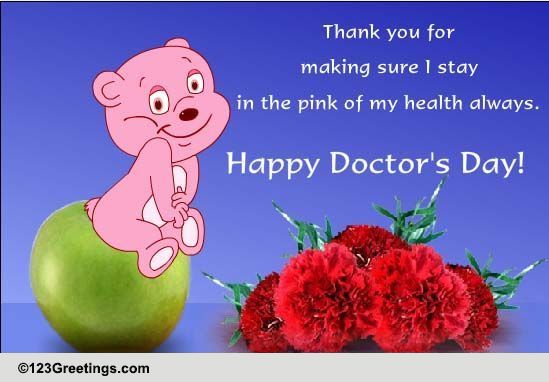 Thank Your Doctor... Free Doctor's Day eCards, Greeting Cards | 123 ...