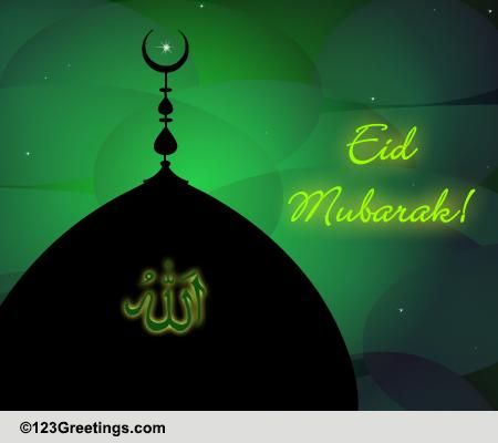 Blessings Of Allah On Eid ul-Adha... Free Allah's Blessings eCards ...