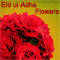 Eid ul-Adha Greetings With Flowers.
