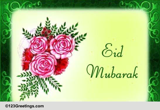 A Formal Greeting On Eid ul-Adha. Free Business Greetings eCards | 123 ...