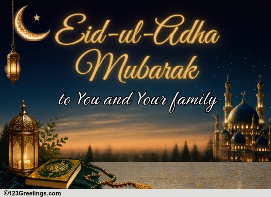 A Warm Ed Ul Adha Greeting