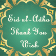 Eid ul-Adha Thank You...