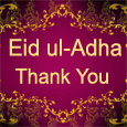 Thank You For Your Eid ul-Adha Wishes.