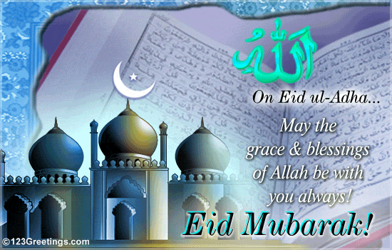 Blessings Be With You On Eid...