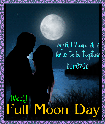 Together, Forever On A Full Moon Night.