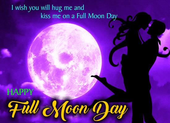 Kiss Me On A Full Moon Day...