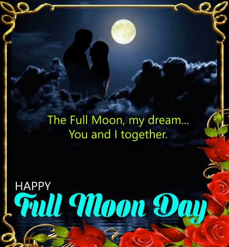 You And I Together On A Full Moon.
