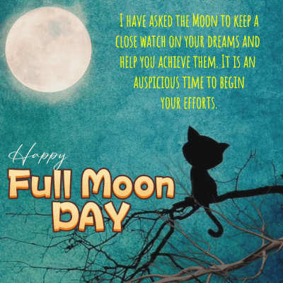 Full Moon Day Message For You.