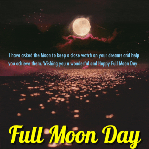 Full Moon Day Greetings.