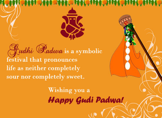 Happy Gudi Padwa To You.