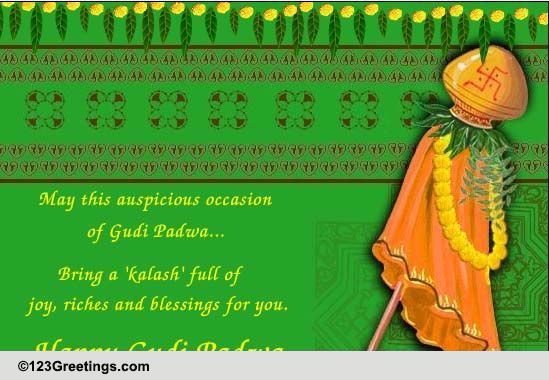 Send Gudi Padwa Blessings!