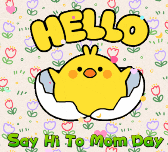 A Hello Card For Your Mom.
