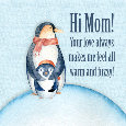 Hi Mom Cute Penguins.
