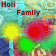 Holi Wish For Family.