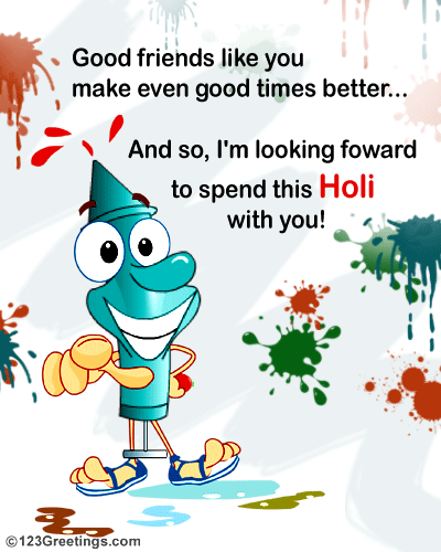 Holi Friendship Fun...