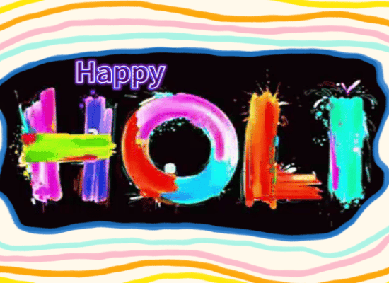 A Very Happy Holi Ecard For You.