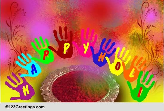 Share The Colors Of Holi!