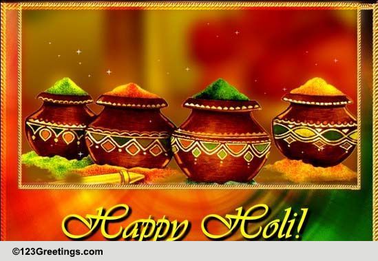 Send Sweet Holi Greetings!