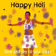 Happy Holi, Color
