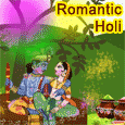 Romantic Holi Wish.