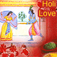 Holi Wish For Your Sweetheart.