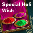 A Colorful Wish On Holi...