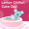 Lemon Chiffon Cake Day