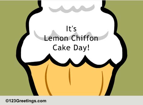 Send Tangy Lemon Cake Love!