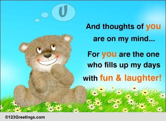 Send Laughter With This E-card.