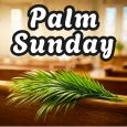 Blessed Palm Sunday Wish For Loved One