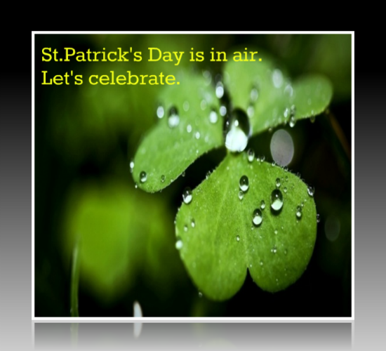 Let’s Celebrate St. Patrick’s Day!