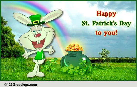 Send A Hug On St. Patrick's Day!