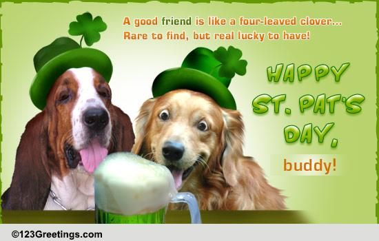 St. Patrick's Day Friendship Ecard! Free Friends eCards, Greeting Cards ...