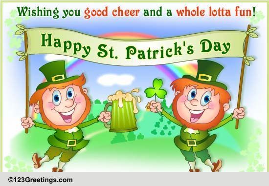 Patty's Day Cheer!